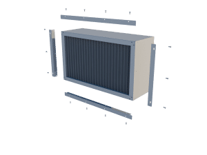 Light trap TPI-933 For wall mounted air inlet - TPI-Polytechniek