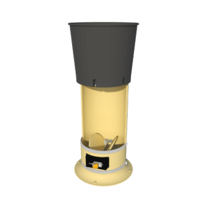 Conic Damper Chimney