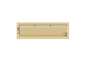 Ventilation - poultry house tunnel inlet 6000-VFR front view - TPI-Polytechniek