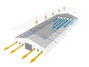 Combined Roof and Tunnel Ventilation - TPI-Polytechniek